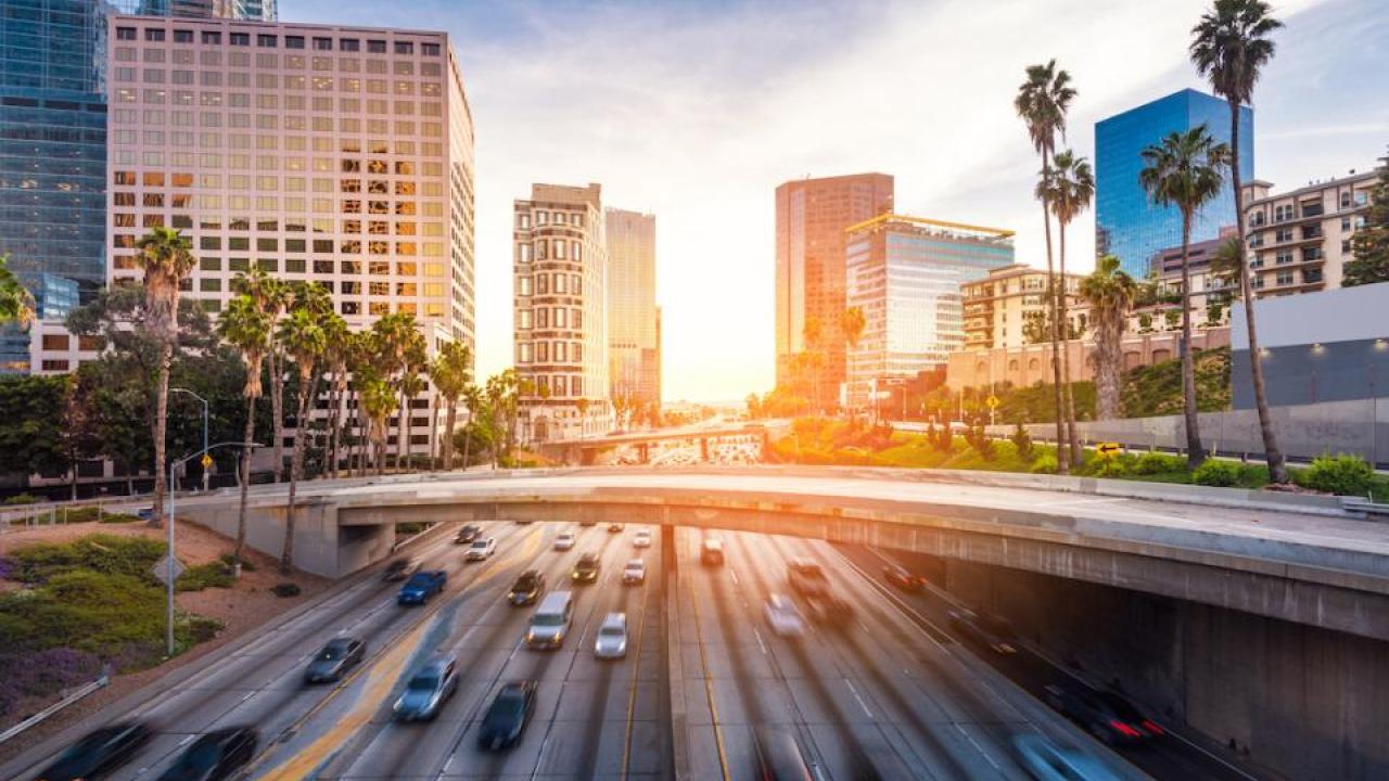 Traffic and collisions were cut in half along some California highways during the state's shelter-in-place order. (Getty) Traffic and collisions were cut in half along some California highways during the state's shelter-in-place order. (Getty)