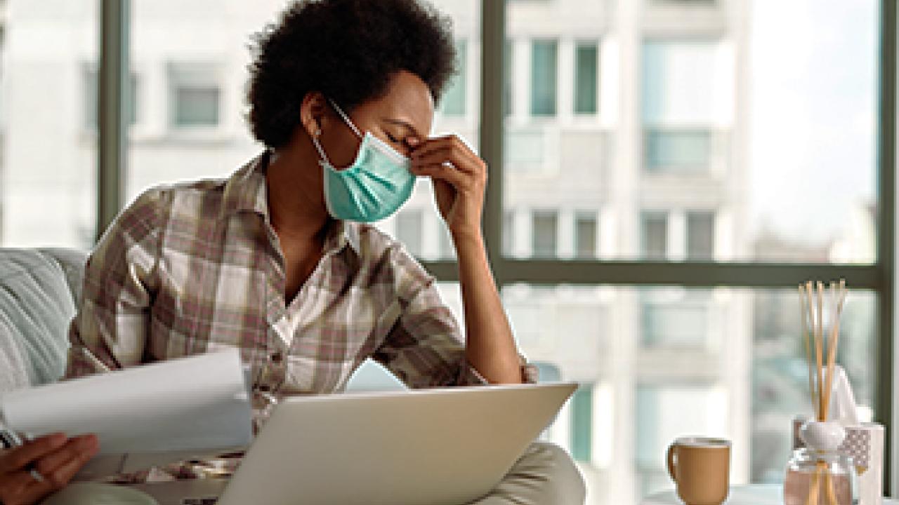 Both the intensity and the length of time of COVID-19 stress takes a toll on everyone.